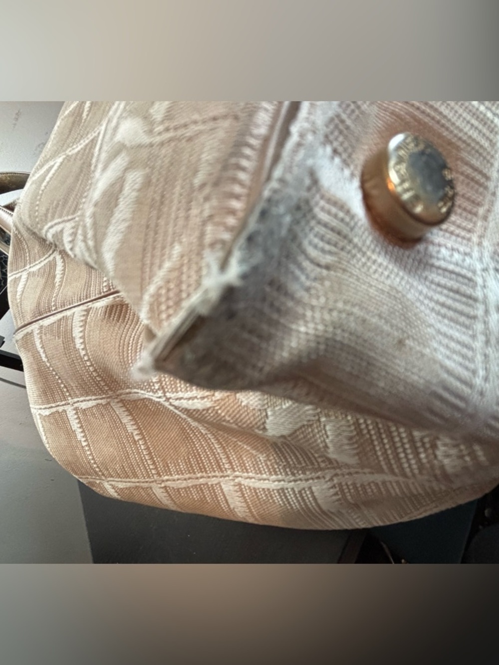 Authentic Chanel New Travel Line MM Tote Bag in Classic Beige - Picture 16 of 16